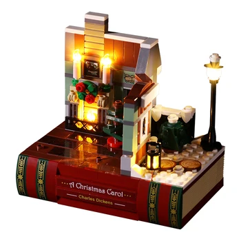 Led Šviesos rinkinys Lego Atostogų Charles Dickens Duoklė a Christmas Carol Išskirtinis 40410(LED Įtraukti Tik)