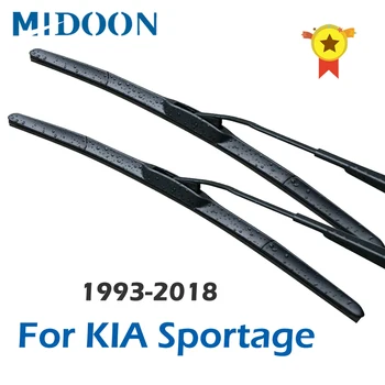 MIDOON Hibridiniai Valytuvai už KIA Sportage Tinka Kablys Ginklų Modelio Metai nuo 1993 iki 2018 1994 1995 1996 1997 1998 2000 2001 2002
