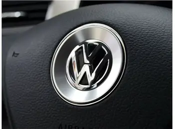 Vairaračio Žiedo Centro Emblema Padengti apdaila Už Už VW Polo Passat Golfo 6 7 Jetta