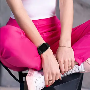 Silikono Dirželis Apple Watch Band 44 Mm 40mm Iwatch Juosta 38mm 42mm 3D Tekstūros Sporto Watchband Apyrankė 