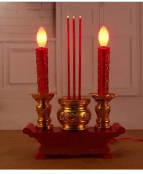 Amatų Namuose ronghua elektros smilkalų degiklis žvakių šviesos lemputė Buda lempos smilkalų įdėta elektroninių candl gamyklos outle
