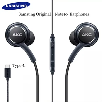 Originalus Samsung AKG VPK USB C TIPO Ausinės Skaitmeninis HIFI Ausinių Su Mikrofonu/Remote Control 