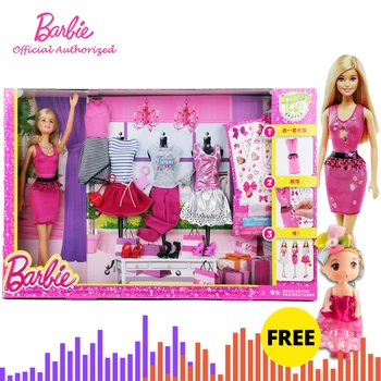 Mados uzpost Barbie Lėlės 5 Stilių Drabužius, 