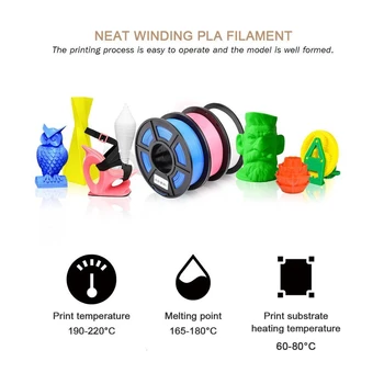 KAIGE Anglis/ MEDIENA /Šilko Gijų 1.75 MM 10KG Pla Plstic 3D Spausdintuvo Kaitinimo Eco-draugiškas Spausdinimo Medžiagos