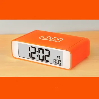 Mielas Elektroninis Laikrodis Apversti Išjungti Žadintuvas Paprasta Mados Nakties Šviesos Pažangių Studentų Smart Laikrodis Tingus Žadintuvas