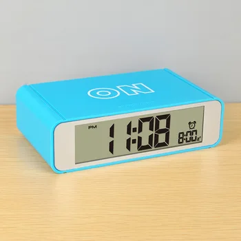 Mielas Elektroninis Laikrodis Apversti Išjungti Žadintuvas Paprasta Mados Nakties Šviesos Pažangių Studentų Smart Laikrodis Tingus Žadintuvas