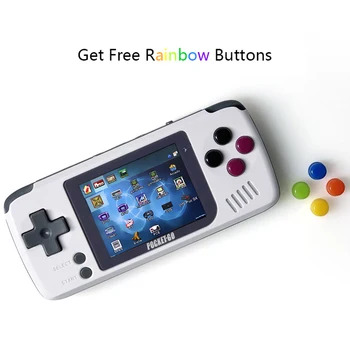 PocketGo, 2,4 colių IPS Ekranas, Mini Retro Žaidimas, Rankinės, Atviro kodo su išorės 8GB Atminties Kortelę žaidimų konsolės