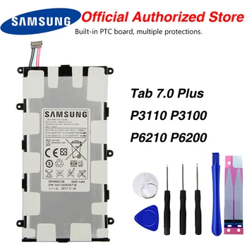 Originalus Samsung SP4960C3B Baterija Samsung GALAXY Tab 7.0 Plus P3110 P3100 P6210 P6200 4000mAh