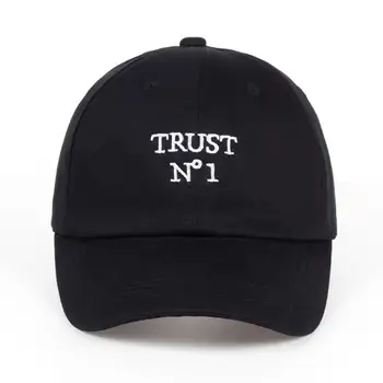 2017 nauja Trust No 1 Tėtis bžūp vyrai moterys mados Beisbolo kepuraitę Unconstructed Hip-hop snapback skrybėlės Sunkvežimio vairuotojas hat