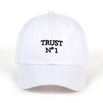 2017 nauja Trust No 1 Tėtis bžūp vyrai moterys mados Beisbolo kepuraitę Unconstructed Hip-hop snapback skrybėlės Sunkvežimio vairuotojas hat