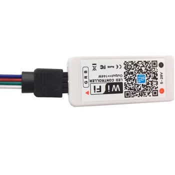 DC 5V USB wifi 24 Pagrindinių RGB Šviesos Lanksti SMD 5050 Šviesos diodų (LED) Apšvietimo Fono Šviesa TV Apšvietimo 50CM 1M 2M 3M 4M 5M