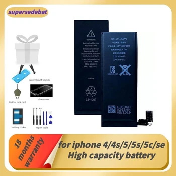Supersedeba 0 Ciklo Akumuliatorių Iphone 5s Originalios Baterijos 5s 