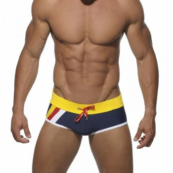 Seobean Prekės Vyrų maudymosi kostiumėlį Plaukimo Boxer Glaudės Mens Seksualus maudymosi Kostiumėliai plaukti Šortai Gėjų Dėklas Slim Naršyti Laive Trumpas Paplūdimys