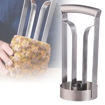 Peilis Virtuvės Įrankis Nerūdijančio Plieno Vaisių, Ananasų Corer Peilis Skustukas Cutter Parer Ananasų Pjaustyklės