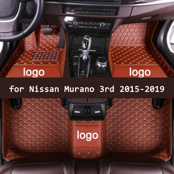 APPDEE odos Automobilio grindų kilimėliai Nissan Murano 3 2016 2017 2018 2019 Custom auto pėdų Pagalvėlės automobilių kilimų dangtis