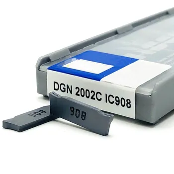 DGN2002C 2002J DGN3003C 3003J IC908 2mm 3mm pjovimo ir skakać įrankis CNC tekinimo įrankis pjovimo įrankis DGN Tekinimo Įdėklai
