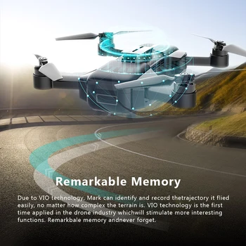 DIDELIS DIDELIS ŽENKLAS 4K Drone FPV Su 1080P HD vaizdo Kameros GPS VIO Padėties nustatymo Smart Gimbal Fotoaparato Rėmas Sulankstomas RC drohne VS Kibirkštis