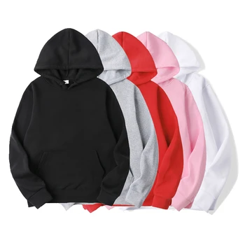 Stiliaus juoda balta raudona rausva pilka hoodie hip-hop streetwear pavasario palaidinukė riedlentė palaidinukė vyrų ir moterų hoodies XS-3XL