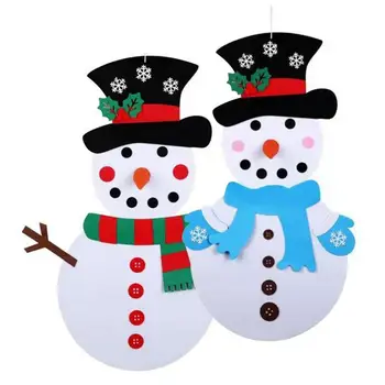 1set Jautėsi Kalėdų Medžio Sniego Žaidimas Vaikams Kalėdų Dekoracijas namams 