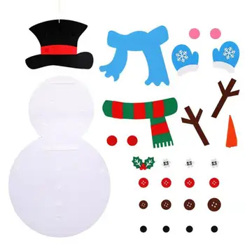 1set Jautėsi Kalėdų Medžio Sniego Žaidimas Vaikams Kalėdų Dekoracijas namams 