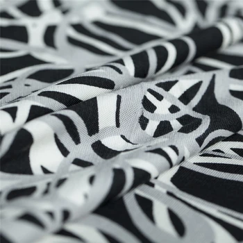Megzti šviesos tampri, black&white geometrinis modelis 50 momme šilko audinio,gerai išmušti,siuvimo suknelė,kostiumai,laivų statyklai