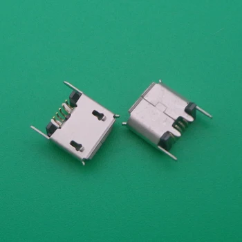 30pcs Micro mini USB lizdas kištukinis lizdas įkrovimo lizdas Dock for ZX80-B-5P MICRO USB B tipo vertikalus SMT 5P jungtis