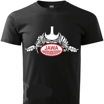 Jawa Motociklo Vyrai t-shirt Jawa Motociklų Gerbėjai Drabužius Populiarus t-shirt Crewneck Medvilnės Tees