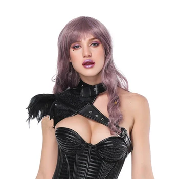 Minifaceminigirl Moterų Cosplay Kostiumų Peties Diržas Steampunk Wrap Skara Helovinas Kostiumas