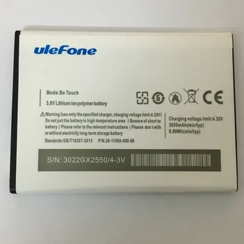2018 Naujas IST Originalios Mobiliojo Telefono Bateriją uleFone Būti Touch 2 3 Nekilnojamojo 3050mAh Aukštos Kokybės Pakaitinis Akumuliatorius