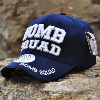 2019 naujos Armijos Ventiliatoriaus Lauko Taktikos Beisbolo kepuraitę lauko medvilnės atsitiktinis skrybėlę reguliuojamas mados kepurės vyrų hip-hop vilko dantų kepurės