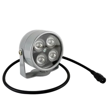 Mini VAIZDO LED 4 matrica IR led apšvietimą, Šviesos IR Infraraudonųjų spindulių vandeniui Naktinio Matymo VAIZDO Užpildyti Šviesos VAIZDO Kamera, IP Kamera,