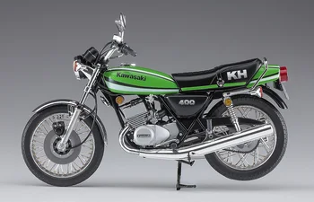 1/12 Kawasaki KH400-A7 Motociklo Modelis 21506