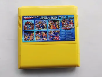 60pin 8 bitų žaidimas kortelė : Rockman 6 1 Surinkimo Kasetė ( Japonija Versija!! )
