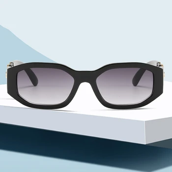 2020 naujas mados asmenybės head akiniai nuo saulės netaisyklingos kvadratinės mažas rėmo akiniai nuo saulės vyrams ir moterims tendencija akiniai nuo saulės