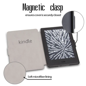 Smart Case For Kindle 8 2016 Magnetinis Dangtelis Pakurti 8 Auto Miego ir Pabusti Slim Funda Ereader Ebook