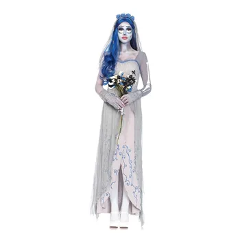 Suknelė Moteriška Maskuotis Cosplay Velnias Kostiumai Lavonas Dvasios Nuotakos Drabužius Helovinas Moterų Baisi Ragana, Vampyras Kostiumai