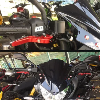 CNC Reguliuojami Veidrodėliai Ištraukiamas Motociklo Stabdžių ir Sankabos Trosas HONDA NC 750 X NC750X NC 750X-m.