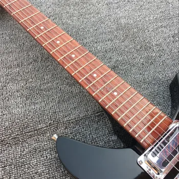 Naujas produktas rickenbacker 325 elektrinė gitara 3 gabalas pick-up, nekilnojamojo nuotraukas, nemokamas pristatymas juoda gitara, Balta apsaugos pla
