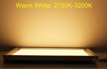 LED panel šviesos 300mmx300mm 8W 12W 18W aikštėje led vidaus patalpų lubų plokštės lempos Šviesos AC85-265V +led driver