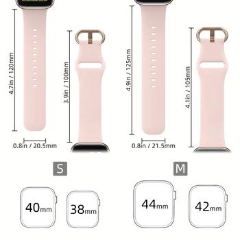 Minkšto Silikono Watchband 