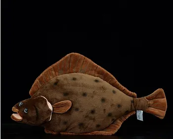 Nemokamas pristatymas Meilės plekšnė lėlės Atlanto plokščiųjų pliušiniai žaislai modeliavimas gyvūnų pliušiniai žaislai 42 cm