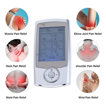 Kūno Masažas Elektrinis Raumenų Stimuliatorius Elektroninių Impulsų Fizioterapija Massager 16 Režimai Dual Išėjimo Sveikatos Priežiūros
