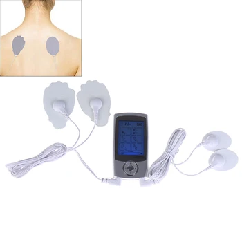 Kūno Masažas Elektrinis Raumenų Stimuliatorius Elektroninių Impulsų Fizioterapija Massager 16 Režimai Dual Išėjimo Sveikatos Priežiūros