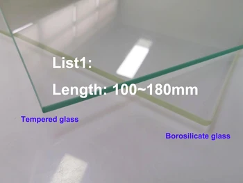 Aikštėje 3D Spausdintuvą, Borosilikatinio Stiklo Plokštė / Lova Tevo / CTC / ANET / Monoprice / Creality Inspektas ( Sąrašas 1: 100~170mm )