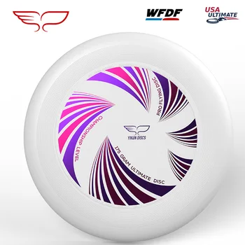 YIKUN Profesinės Ultimate Flying Disc patvirtintas WFDF Ultimate Diską Konkurencijos Sporto daug colors175g-banga