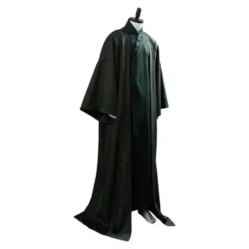 Lord Voldemort Cosplay Kostiumų Tom Marvolo Riddle Cosplay Blogis Vedlys Apdaras Vienodas Suaugusiųjų Helovinas Kostiumas Karnavaliniai Drabužiai