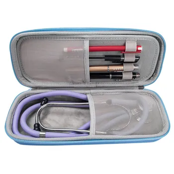 Naujas EVA Sunkiai Shell Nešiojamų Stetoskopas Saugojimo Krepšys Kelionių lagaminas Langelį Kietąjį Diską Pen Medicinos Organizatorius 3M Stetoskopas