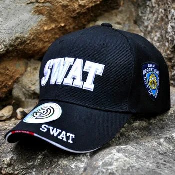 Mados naujų laukinių beisbolo kepuraitę POLICIJOS SWAT siuvinėjimo golfo kepurės hip-hop skrybėlę taktinis bžūp lauko saulės, kepurės didmeninė gorras