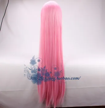 Nuotykių Laikas Princesė kramtomosios gumos cosplay perukas Princesė Gumball rožinė tiesiai ilgą peruką rožinė plaukų kostiumai