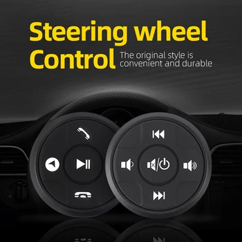 Universalus Automobilio Vairo Nuotolinio Valdymo pulto 10 Pagrindinių Muzikos Belaidžio DVD GPS Navigacija Radijo Nuotolinio Valdymo Mygtukai